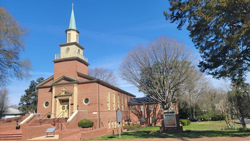 The First Baptist Church of Williamsburg is one of the country's earliest African American congregations. (Courtesy of Wesley K.H. Teo)