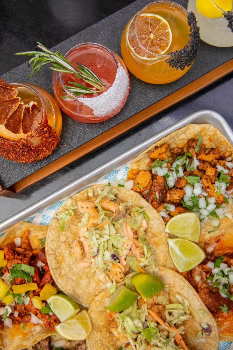Celebrate with margaritas and tacos from Rreal Tacos. / Courtesy of Rreal Tacos
