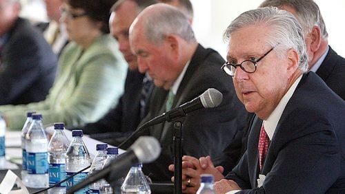 Longtime Atlanta business leader A.D. Frazier headed the Special Council on Tax Reform and Fairness, an effort to rewrite Georgia's tax code. Frazier served as chief operating officer of the Atlanta Committee for the Olympic Games and as president of Invesco. He died Monday at age 80. AJC File Photo