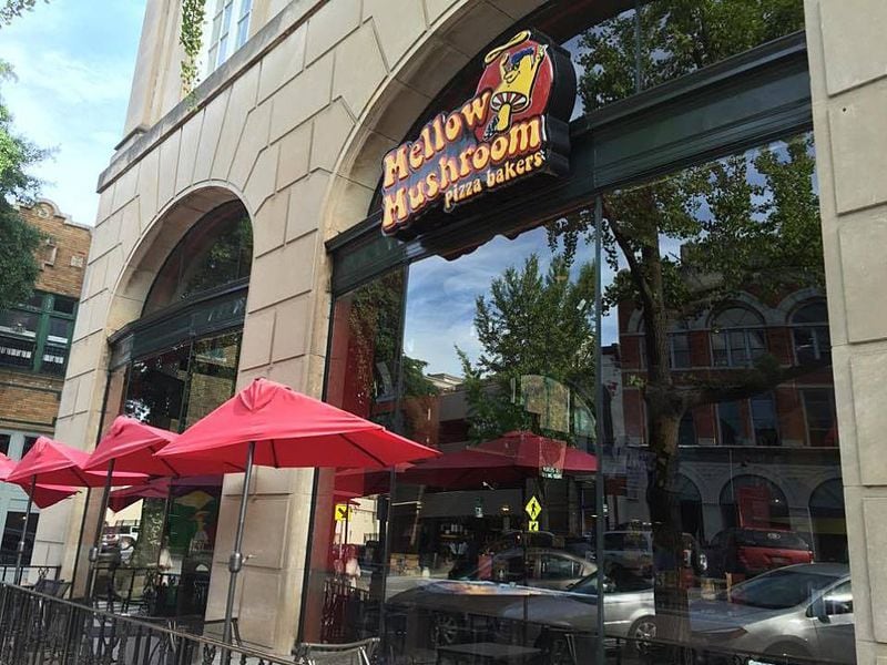 Mellow Mushroom began in Atlanta in 1974 and now has 200 locations across the country, including this one in downtown Athens. Atlanta Journal-Constitution file