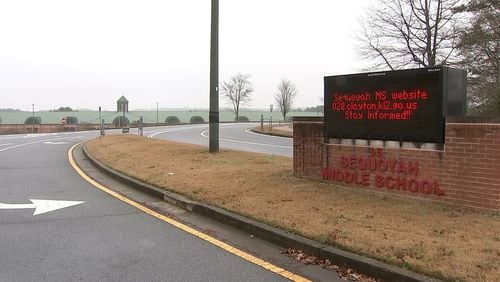 Sequoyah Middle School will open its doors Friday to residents as a warming center.