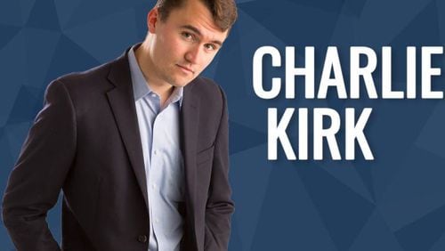 Conservative firebrand Charlie Kirk spoke at the University of Georgia Tuesday night.