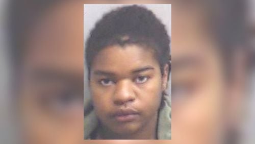 To’Cara Laster, 18, was being held without bond Monday at the Fulton County Jail.