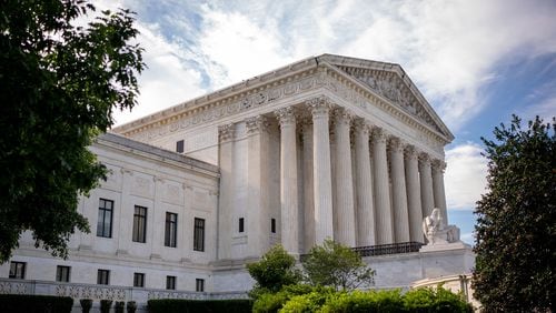 An exterior view of the Supreme Court on June 20, 2024, in Washington, D.C. (Andrew Harnik/Getty Images/TNS)