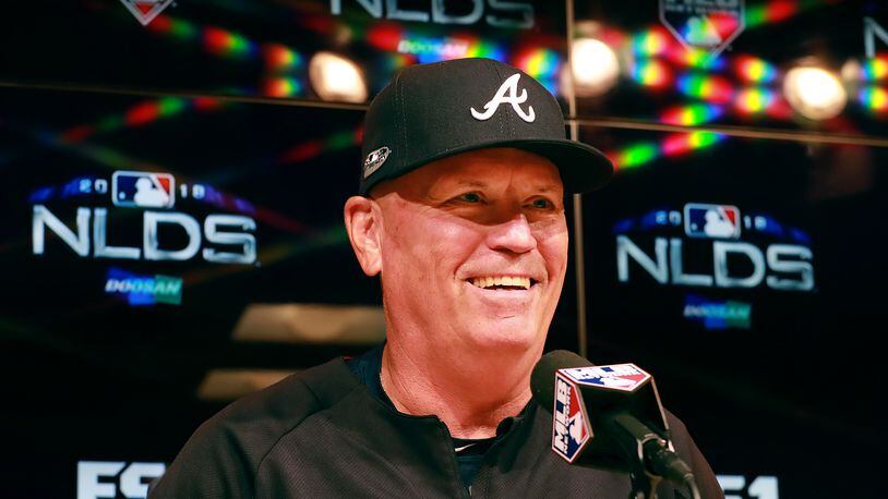 Braves manager Brian Snitker stayed with a team that didn't always