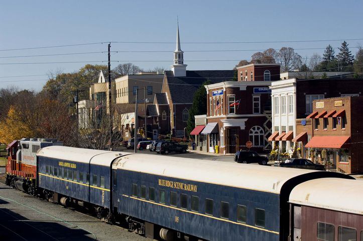 Downtown Blue Ridge, Georgia