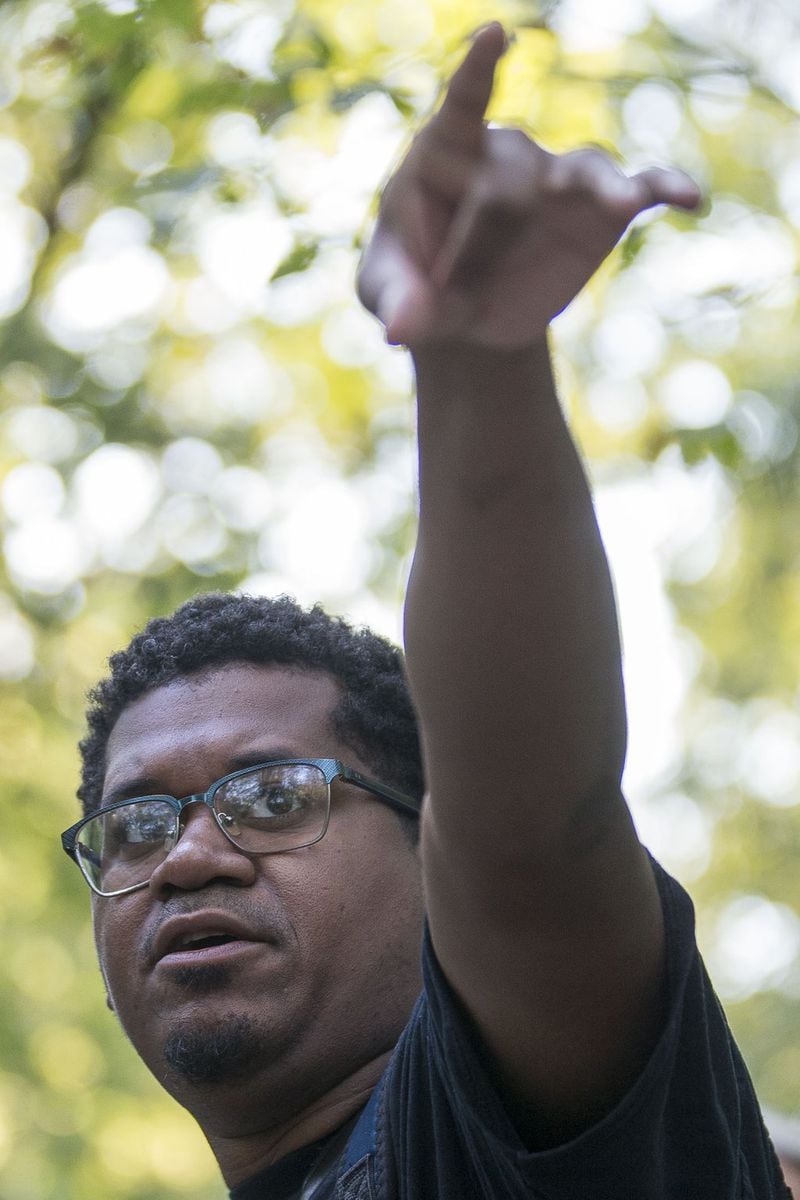 Jason Ward has always been an “animal nerd” and has a particular passion for birds. He aims to diversify the ranks of birders. (Alyssa Pointer/alyssa.pointer@ajc.com)