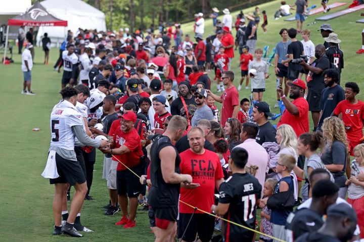 5 things we learned at Day 3 of Falcons training camp Friday