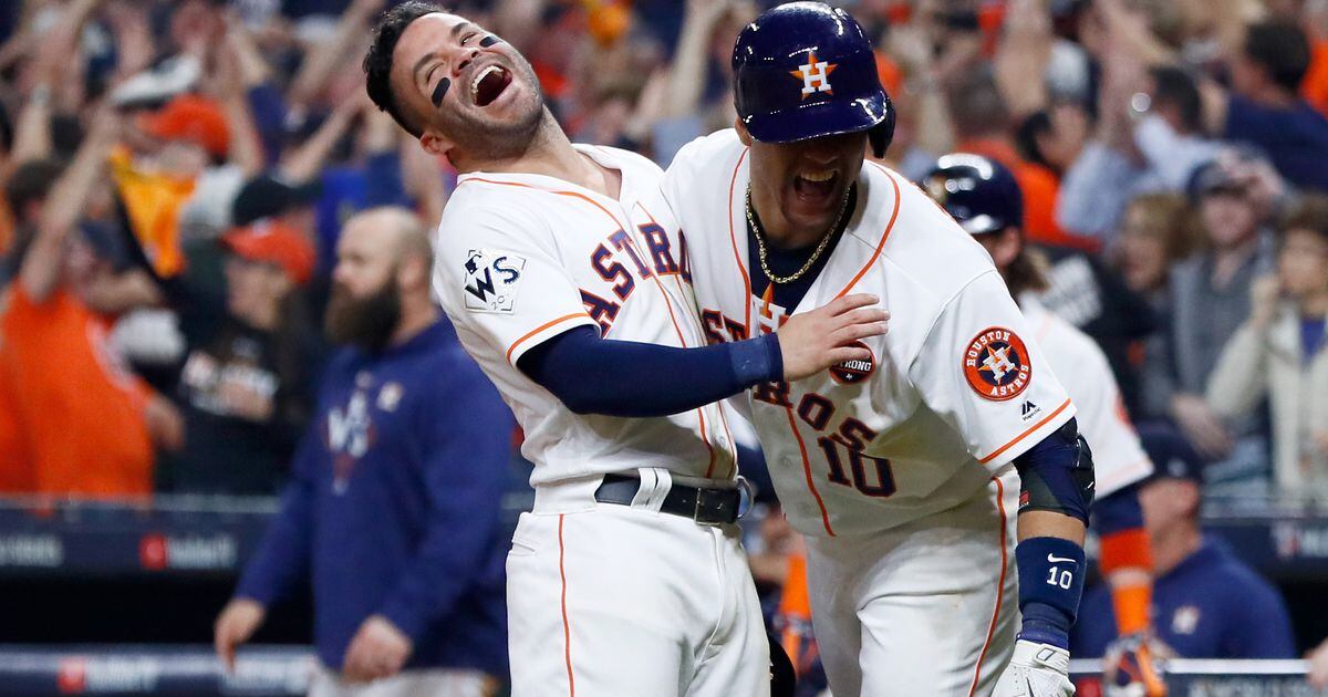 Astros celebreate World Series win at White House