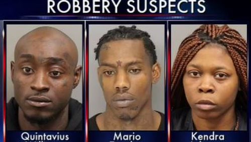 Quintavius Williams, Mario Teasley and Kendra Johnson are accused of multiple crimes.