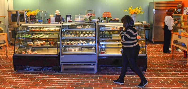 The New Black Wall Street Market will keep shoppers well-fed, including with fresh baked goods from the bakery area. (Chris Hunt for The Atlanta Journal-Constitution)
