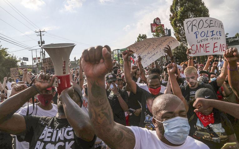 PHOTOS: Protests continue in Atlanta over recent fatal police shooting