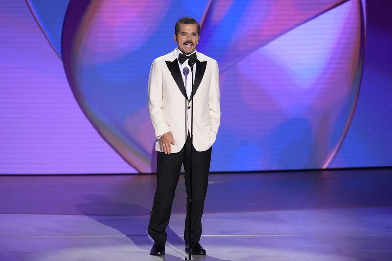 John Leguizamo speaks during the 76th Primetime Emmy Awards on Sunday, Sept. 15, 2024, at the Peacock Theater in Los Angeles. (AP Photo/Chris Pizzello)