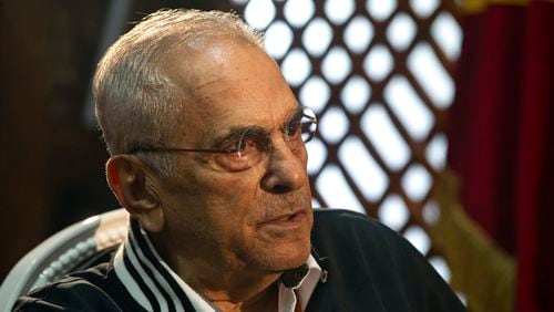 President of East Timor José Ramos-Horta speaks during an interview with The Associated Press at the Presidential Palace in Dili, East Timor, Wednesday, Sept. 4, 2024. (AP Photo/Firdia Lisnawati)