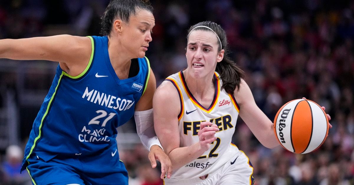 Napheesa Collier scores 26 points and Lynx overcomes Caitlin Clark's 25-point night to win 99-88 against Fever