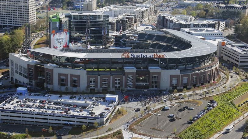 AJC 360  View from Braves' Chop House at SunTrust Park 