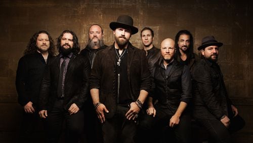 The Zac Brown Band's violinist, Jimmy De Martini (fourth from right) said the band plans a new group of cover songs for their new tour. Photo: Danny Clinch