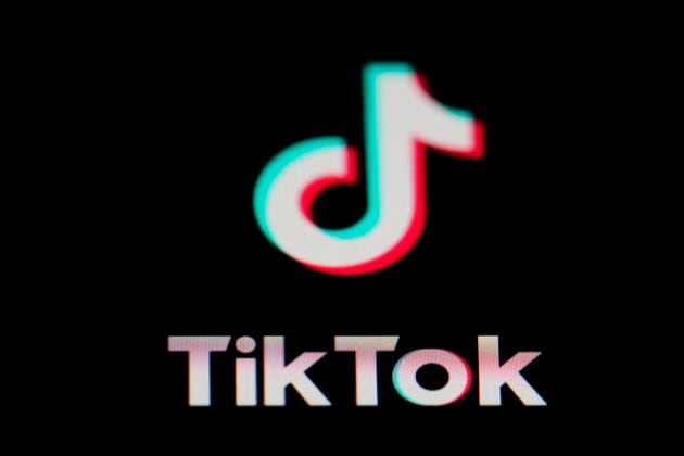 FILE - The icon for the video sharing TikTok app is seen on a smartphone, Feb. 28, 2023, in Marple Township, Pa. (AP Photo/Matt Slocum, File)