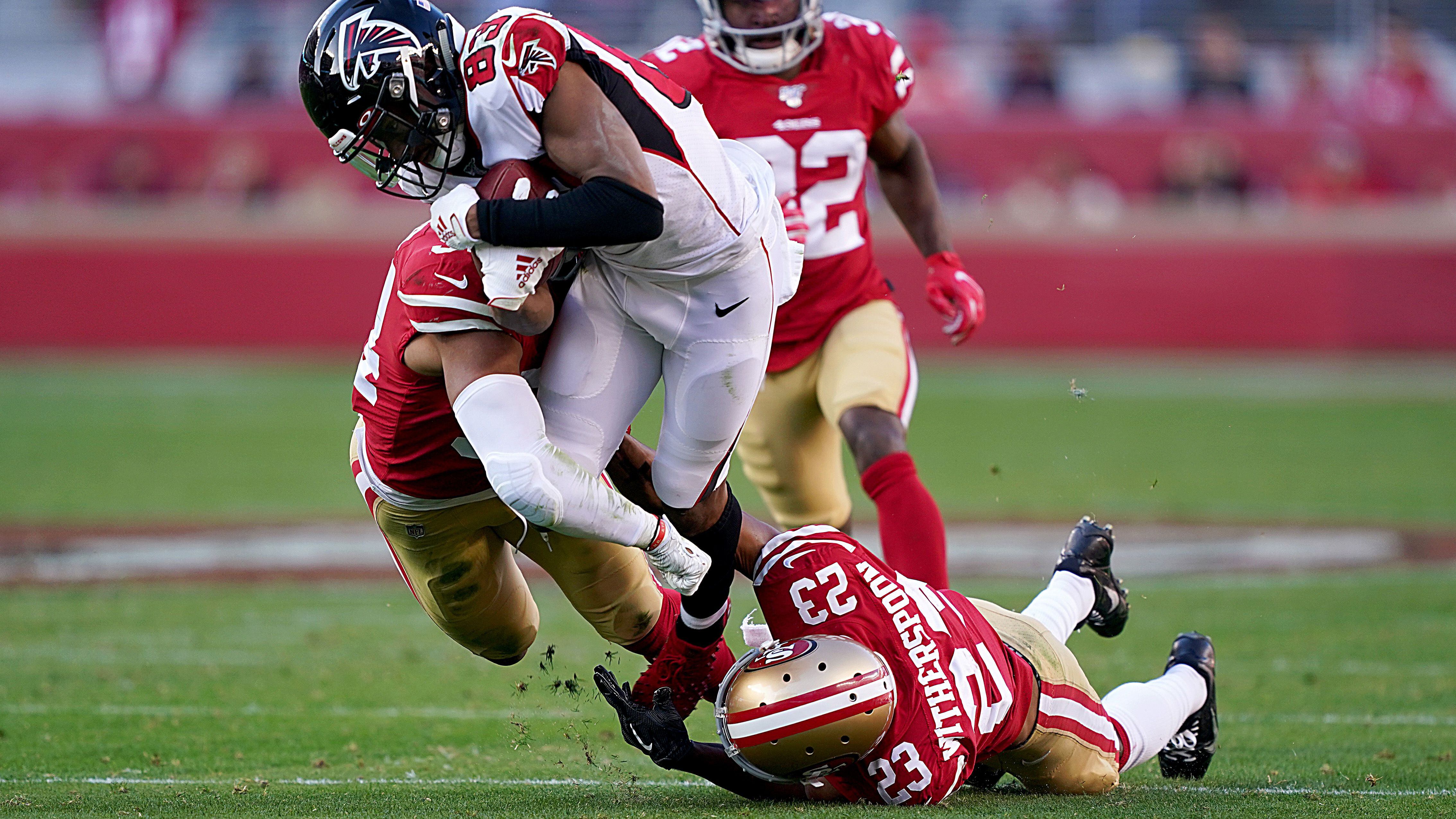 Falcons upset 49ers thanks to some late-game heroics