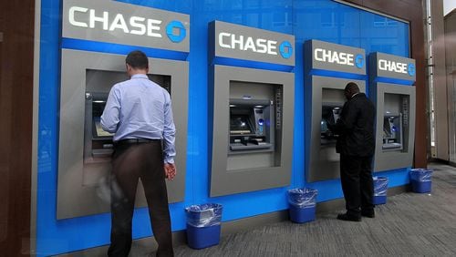 Metro Atlanta’s average fees for use of automated teller machines are the highest in the nation, according to a survey by Bankrate. Customers using out-of-network banks in the region pay an average of $5.33 for the privilege.  (Justin Sullivan/Getty Images/TNS)