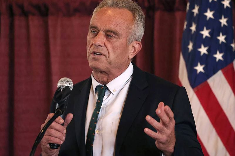 Supporters of Robert F. Kennedy Jr. hope to see his name on Georgia ballots in November. 
