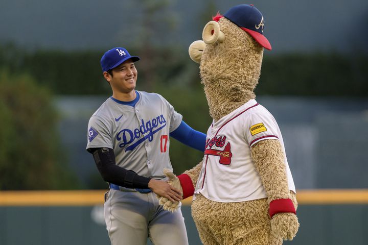 Dodgers Braves Baseball