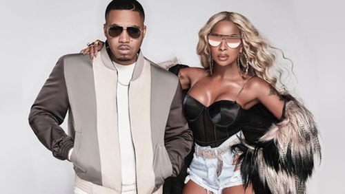 Nas and Mary J. Blige are teaming for a summer tour that just moved venues in Atlanta.