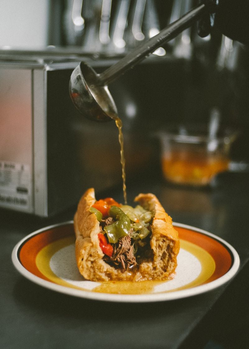 Italian beef sandwich from Tony's / Courtesy of Tony's