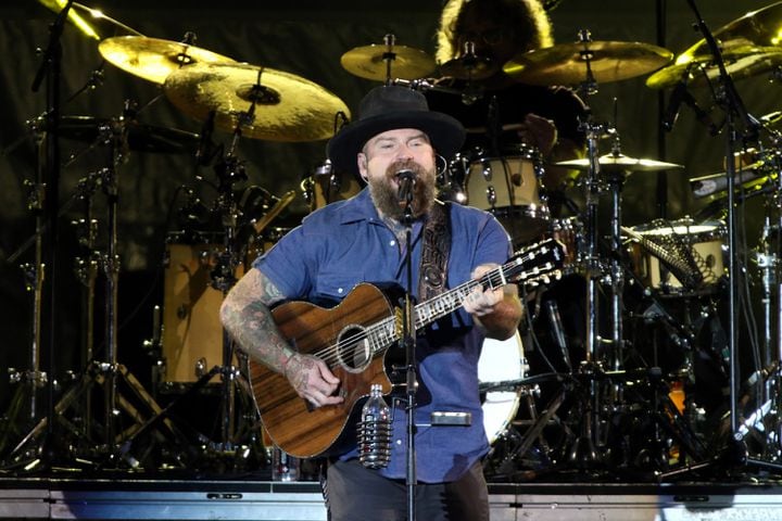 - Zac Brown
The Rolling Stones brought their No Filter Tour to Mercedes Benz Stadium on Thursday, November 11, 2021, with the Zac Brown  Band opening up.
Robb Cohen for the Atlanta Journal-Constitution