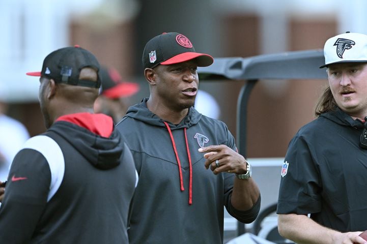 Falcons training camp - Day 1