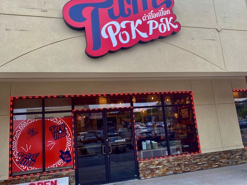 Tum Pok Pok is in the space vacated by Kajun Crab on Buford Highway, in the shopping center behind Food Terminal. Wendell Brock for The Atlanta Journal-Constitution