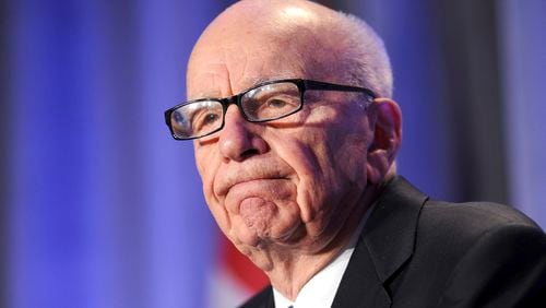 FILE - News Corp. CEO Rupert Murdoch delivers a keynote address at the National Summit on Education Reform in San Francisco, Oct. 14, 2011, (AP Photo/Noah Berger, File)