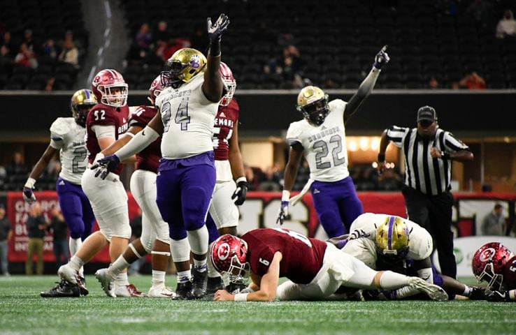 Photos: Day 1 of HS state title games at Mercedes-Benz Stadium