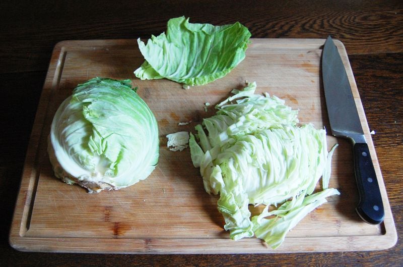 Making sauerkraut is an easy DIY fermentation project. CONTRIBUTED BY JULIA SKINNER