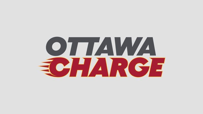 This image released by the PWHL shows the new logo for the Ottawa Charge hockey team on Monday, Sept. 9, 2024. (PWHL via AP)