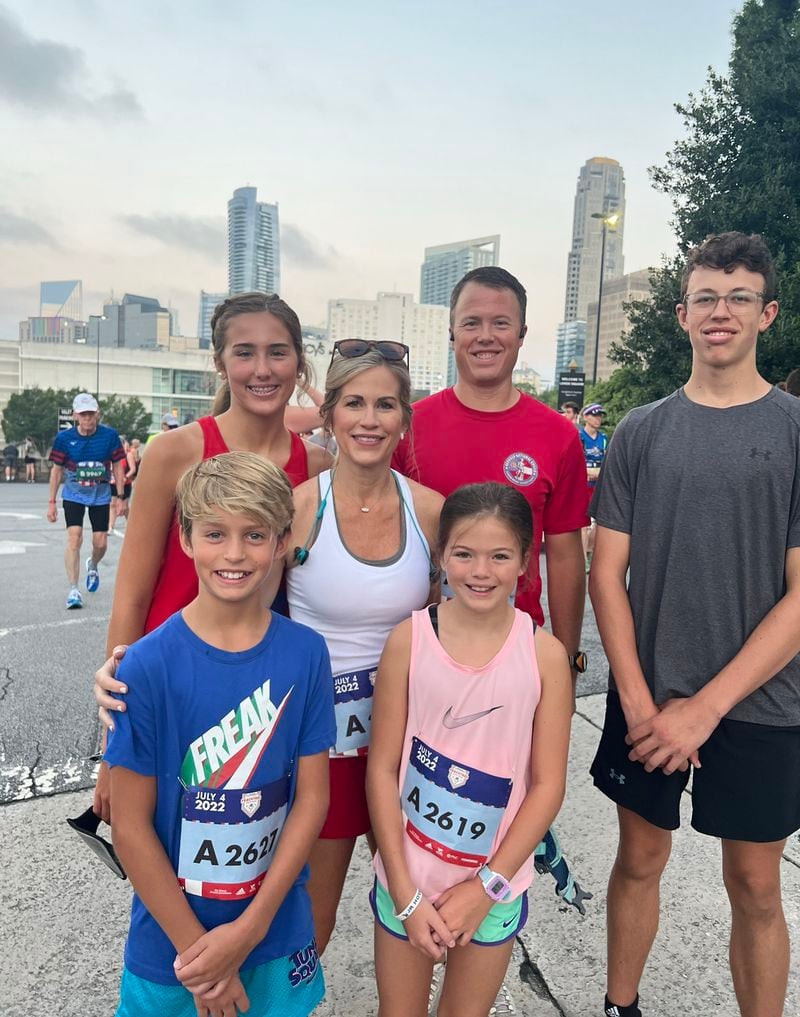 Kelly & Abe Owen are preparing for their 25th time running in the AJC Peachtree Road Race