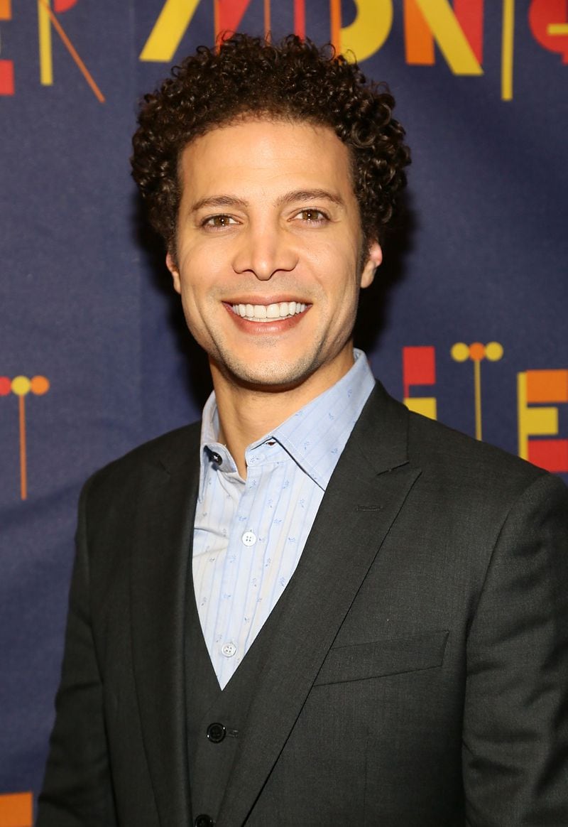 <> at Brooks Atkinson Theatre on November 3, 2013 in New York City. Justin Guarini has nabbed yet another Broadway acting role in "Wicked." CREDIT: Getty Images