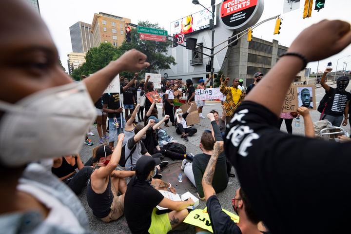 PHOTOS: 9th day of protests in Atlanta