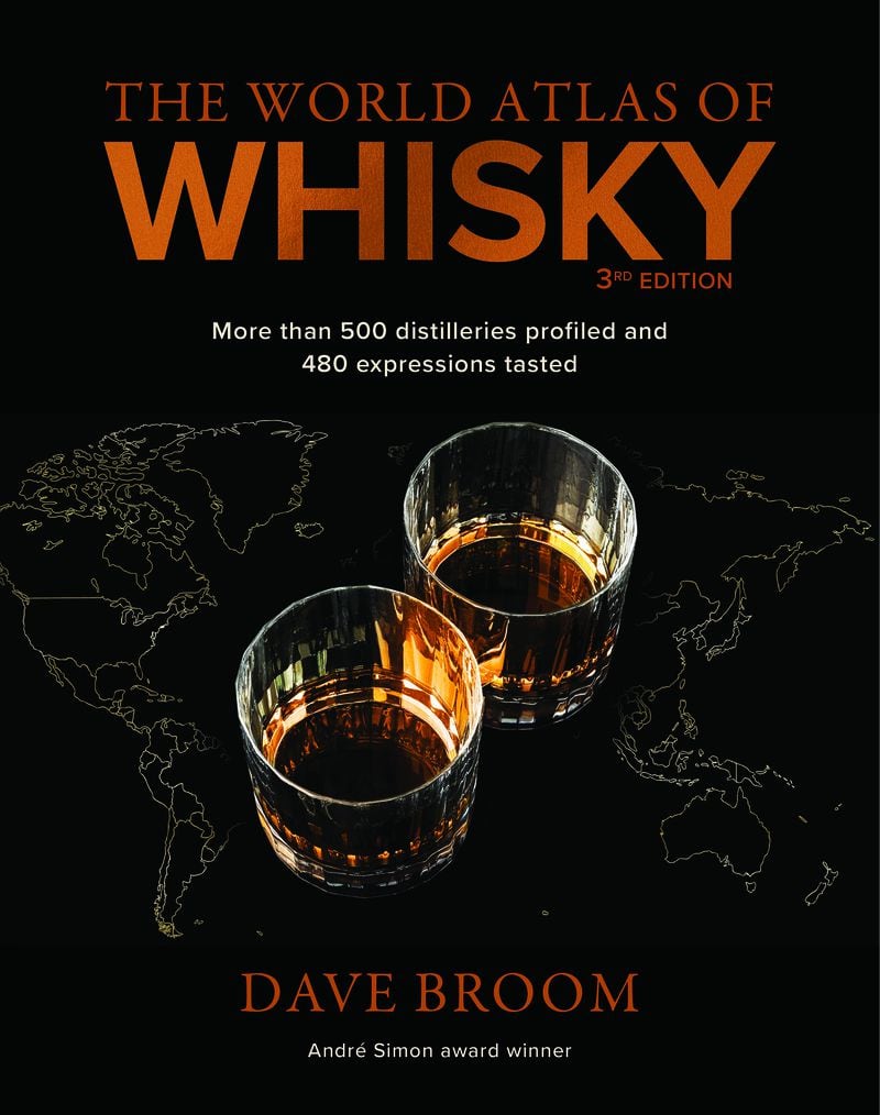 Dave Broom's "The World Atlas of Whisky" profiles 500 distilleries around the globe. (Courtesy of Mitchell Beazley)