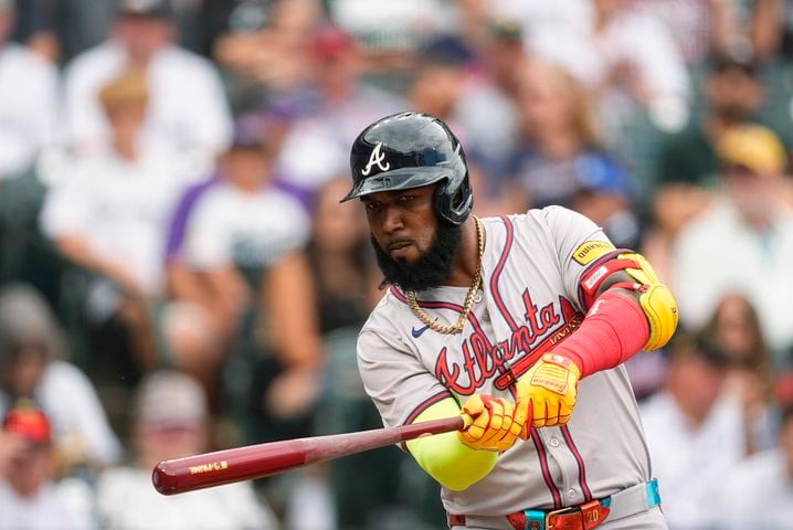 Braves Rockies Baseball