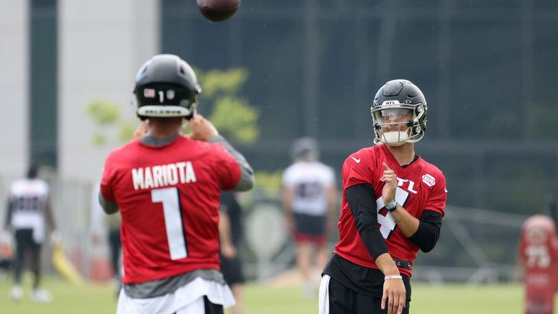 Analyzing Desmond Ridder, Marcus Mariota, state of Falcons quarterbacks --  Falcons breakdown