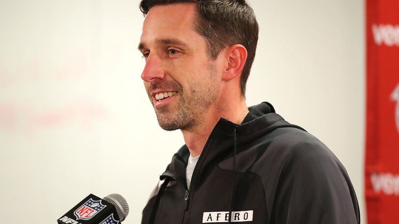 San Francisco 49ers Coach Kyle Shanahan Black Jacket