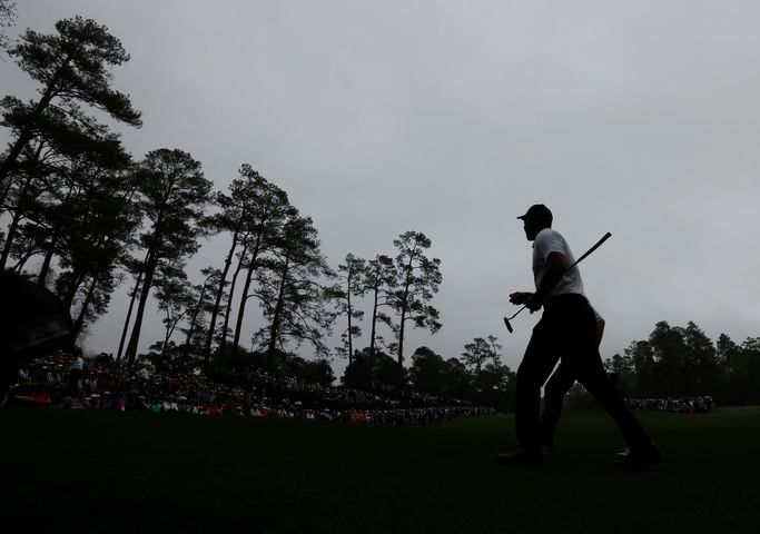 Tiger Woods at the Masters