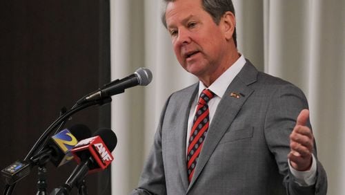 Gov. Brian Kemp says he will support the Republican ticket in the November election despite a rough history with former President Donald Trump.
