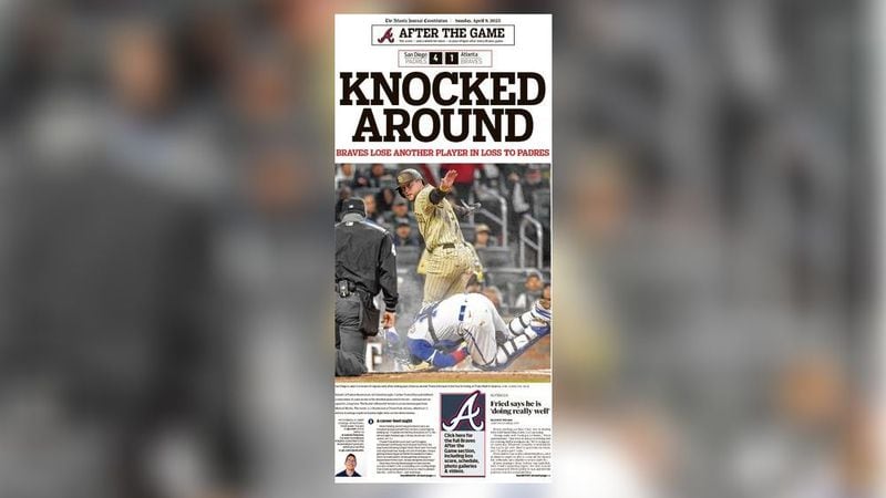 Braves Extra in The Atlanta Journal-Constitution ePaper, Sunday, April 9, 2023.