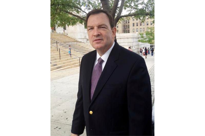 This undated photo provided by the Office of the New York Mayor, shows Tom Donlon, a retired FBI official who was named as the interim police commissioner of the New York City Police Department, Thursday, Sept. 12, 2024. (Office of the New York Mayor via AP)