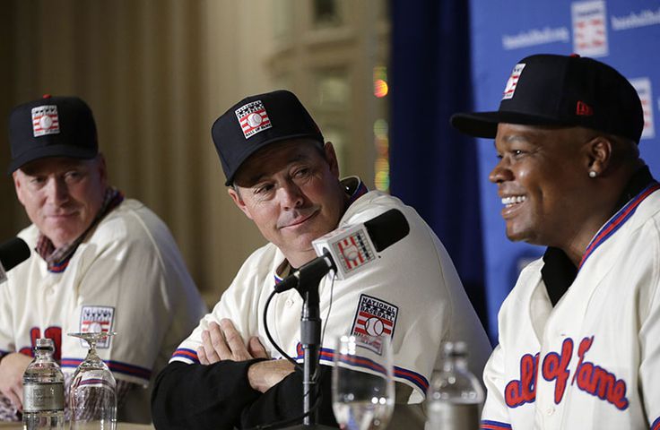 Trio will be inducted in Cooperstown, N.Y., in July