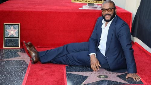 HOLLYWOOD, CALIFORNIA - OCTOBER 01: Tyler Perry attends his being honored with a Star on the Hollywood Walk of Fame on October 01, 2019 in Hollywood, California. (Photo by David Livingston/Getty Images)