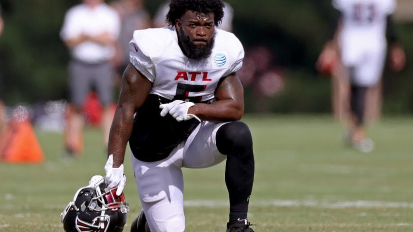 Damien Williams absent from open portion of Falcons' practice