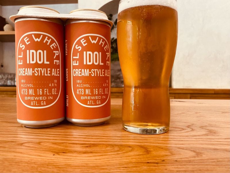 Elsewhere Idol Cream-Style Ale is the brewery’s newest year-round beer. / 
Bob Townsend for the Atlanta Journal-Constitution